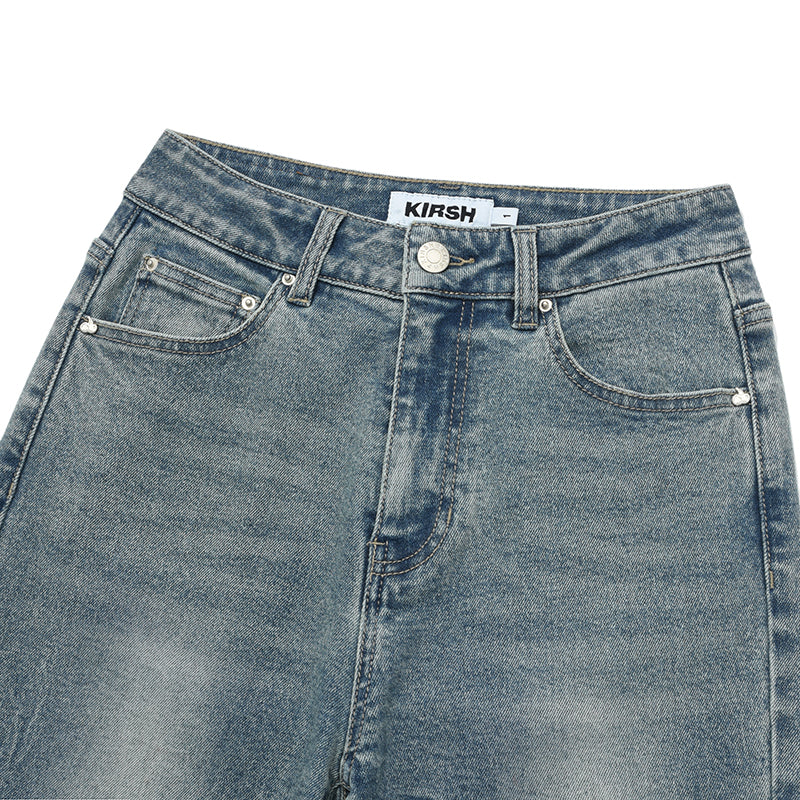 チェリースパンスリムフィットデニムパンツ【カーキ】