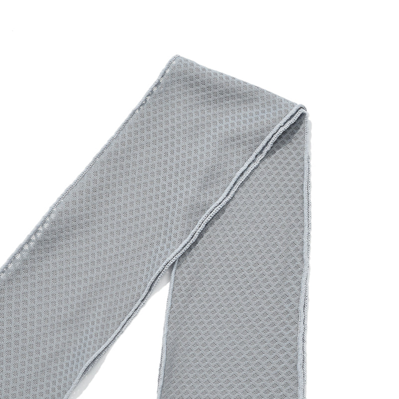 カラーミックスメッシュマフラー【ライトグレー】