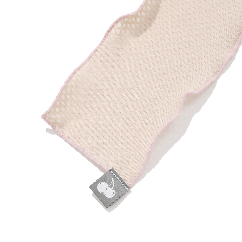 カラーミックスメッシュマフラー【ピンク】