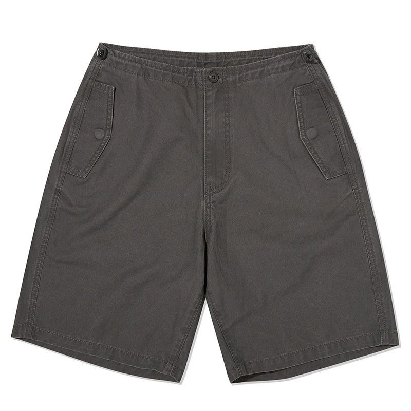 ユースホテルピグメントポイントハーフパンツ【チャコール】