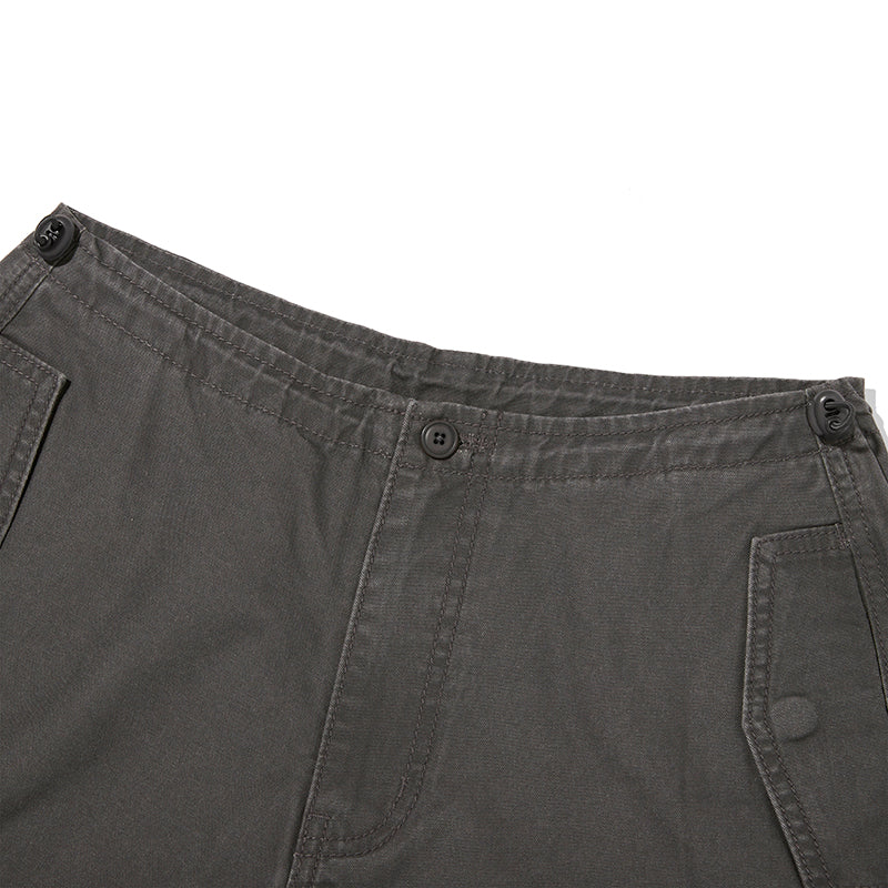 ユースホテルピグメントポイントハーフパンツ【チャコール】