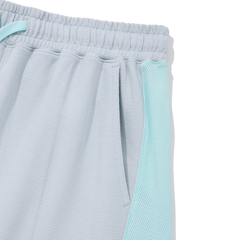 カラーミックスリボンハーフパンツ【スカイ】