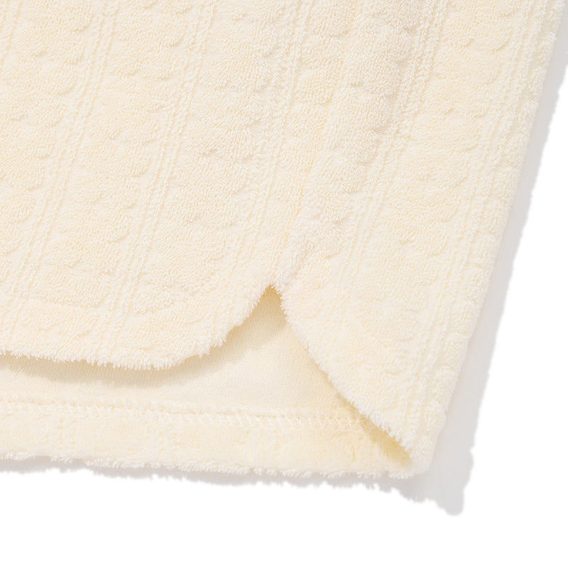 バンディングテリーショートパンツ【アイボリー】