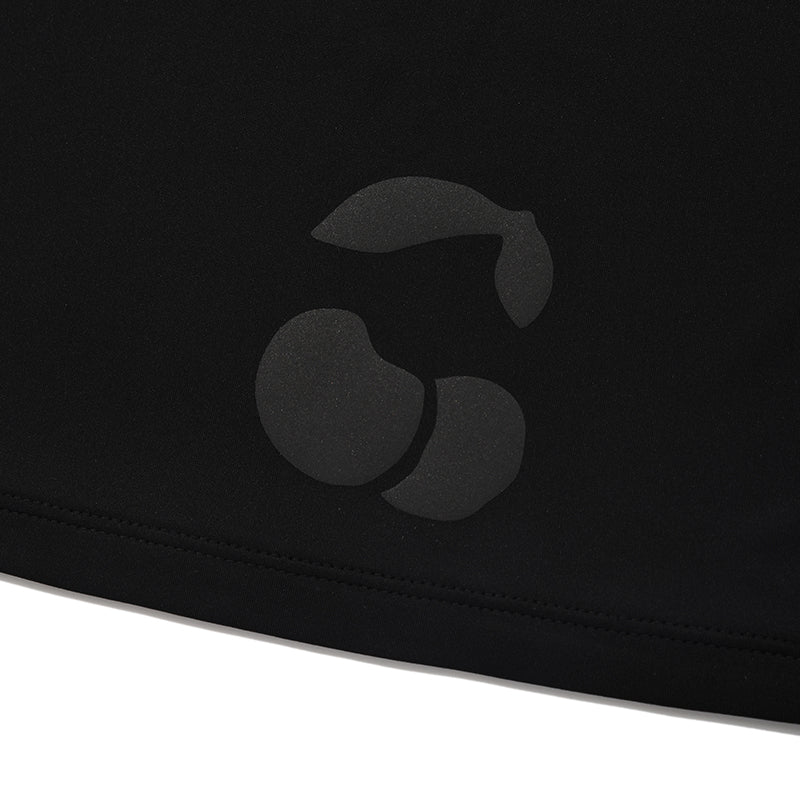 リフレクティブグラフィッククロップTシャツ【ブラック】