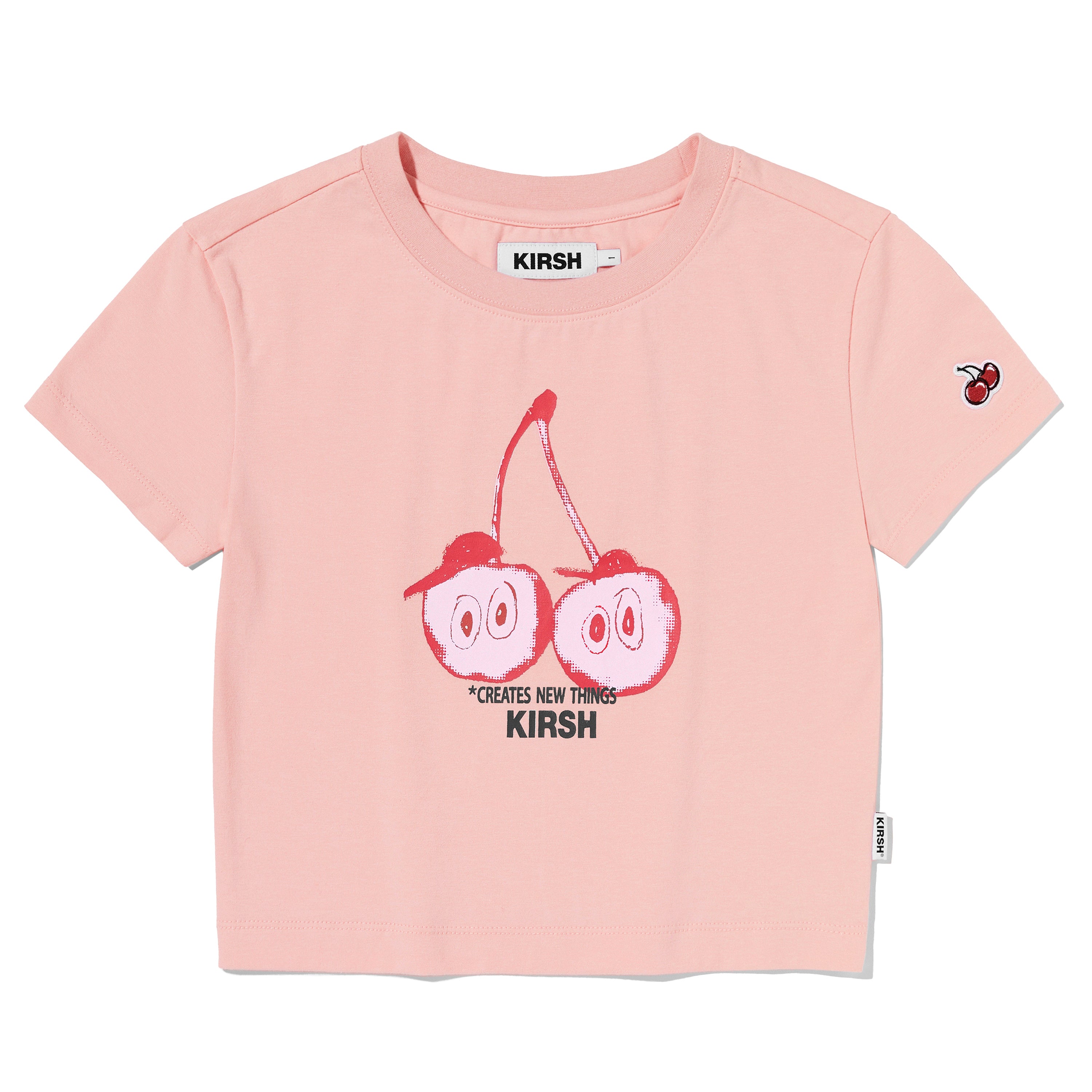 【日本限定】KIRSH X TOKYO ビックチェリークロップTシャツ【サーモン】