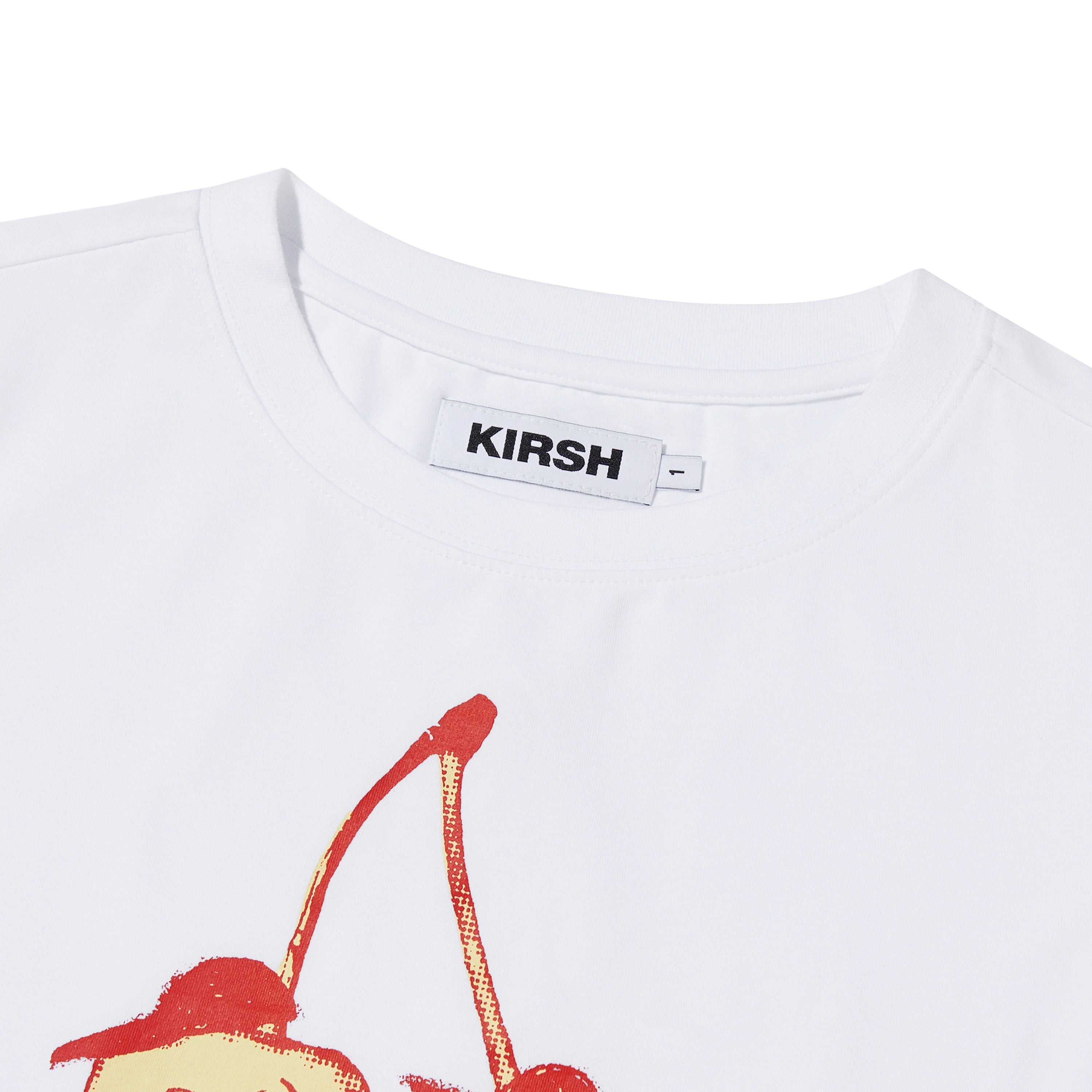 【日本限定】KIRSH X TOKYO ビックチェリークロップTシャツ【ホワイト】