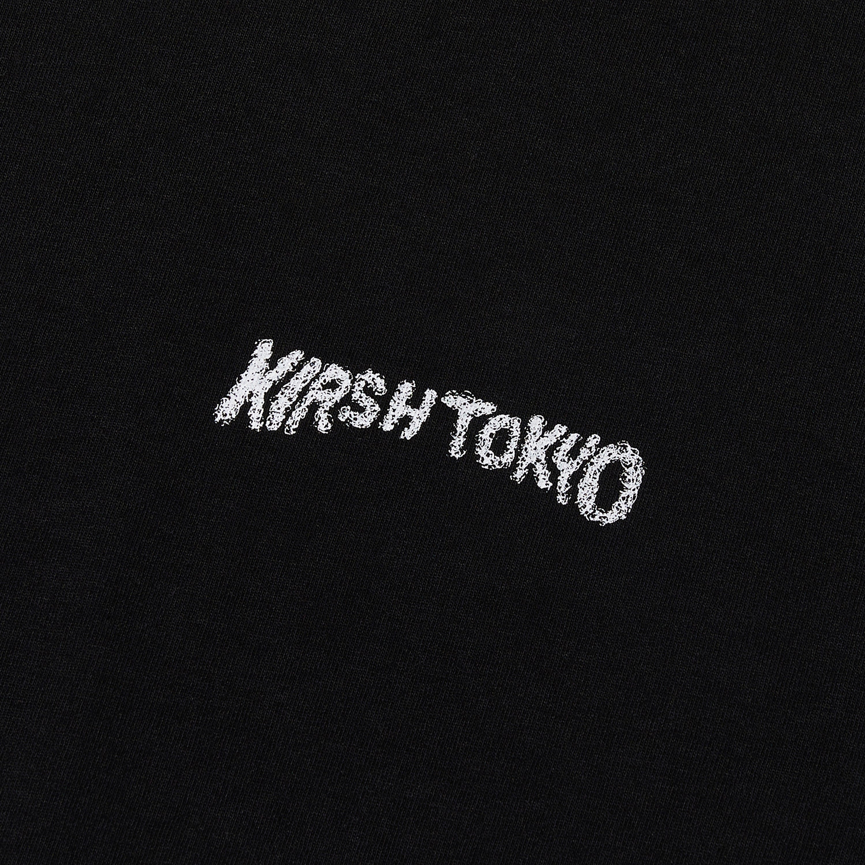【日本限定】KIRSH X TOKYO ハンドロゴTシャツ【ブラック】
