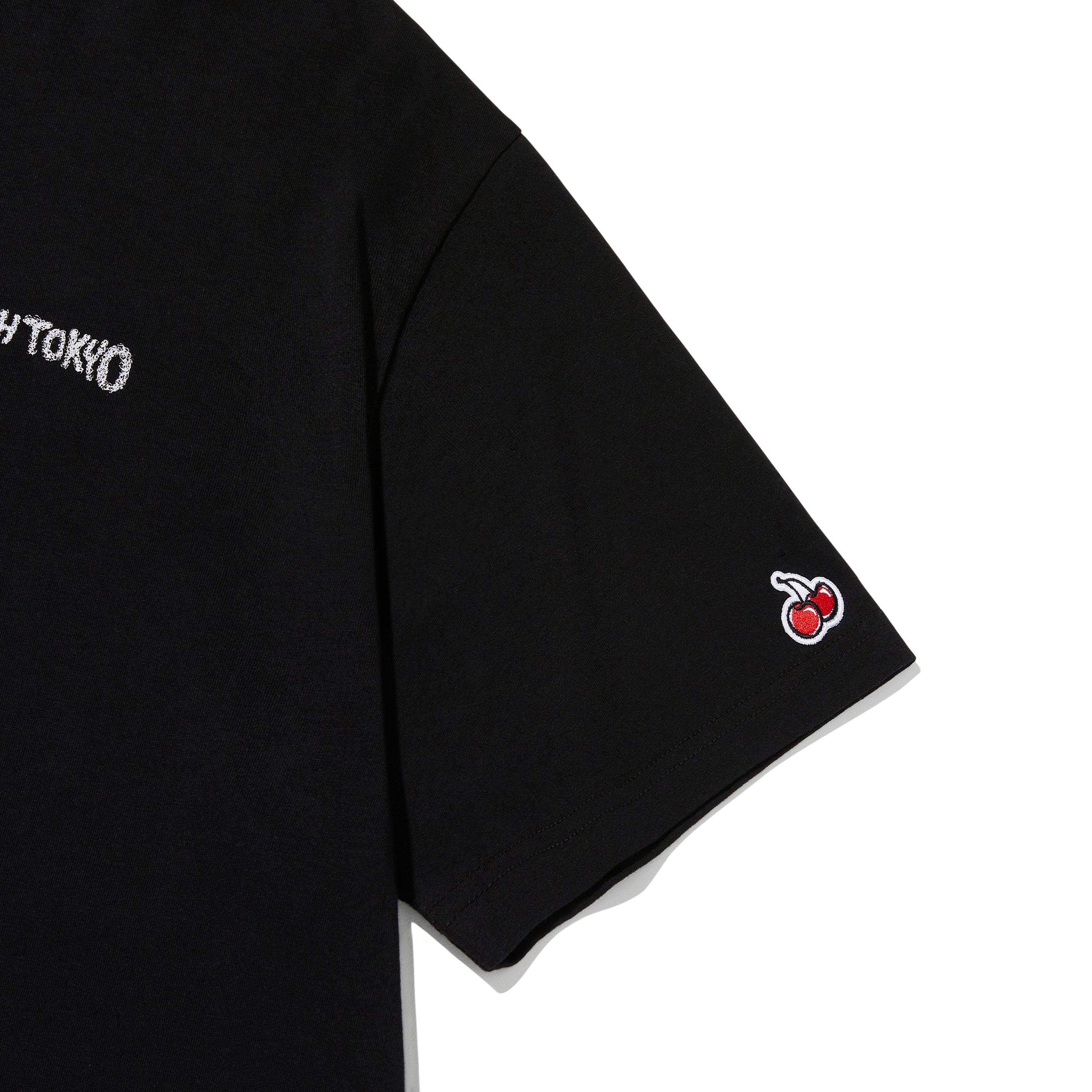 【日本限定】KIRSH X TOKYO ハンドロゴTシャツ【ブラック】