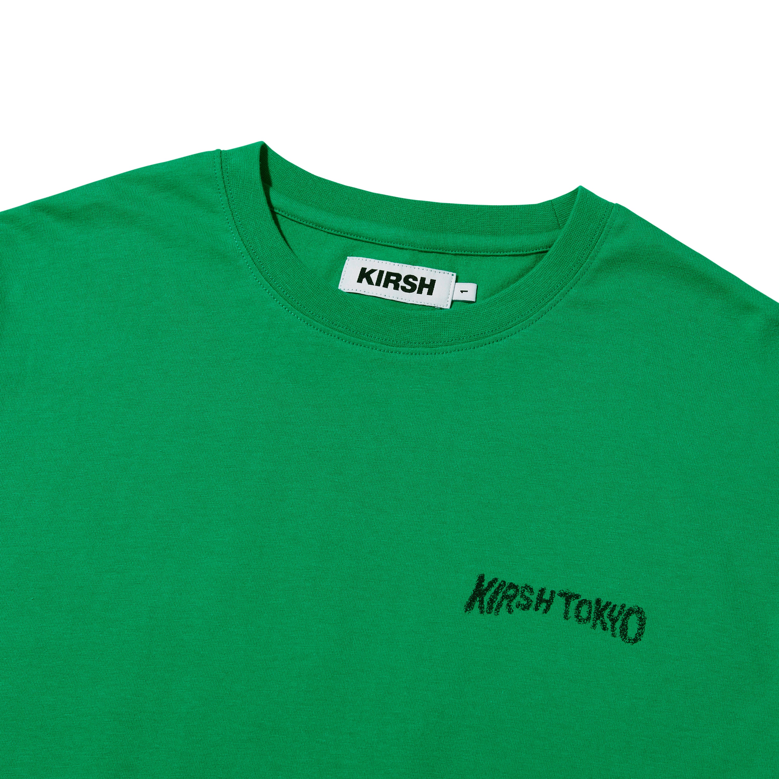 【日本限定】KIRSH X TOKYO ハンドロゴTシャツ【グリーン】
