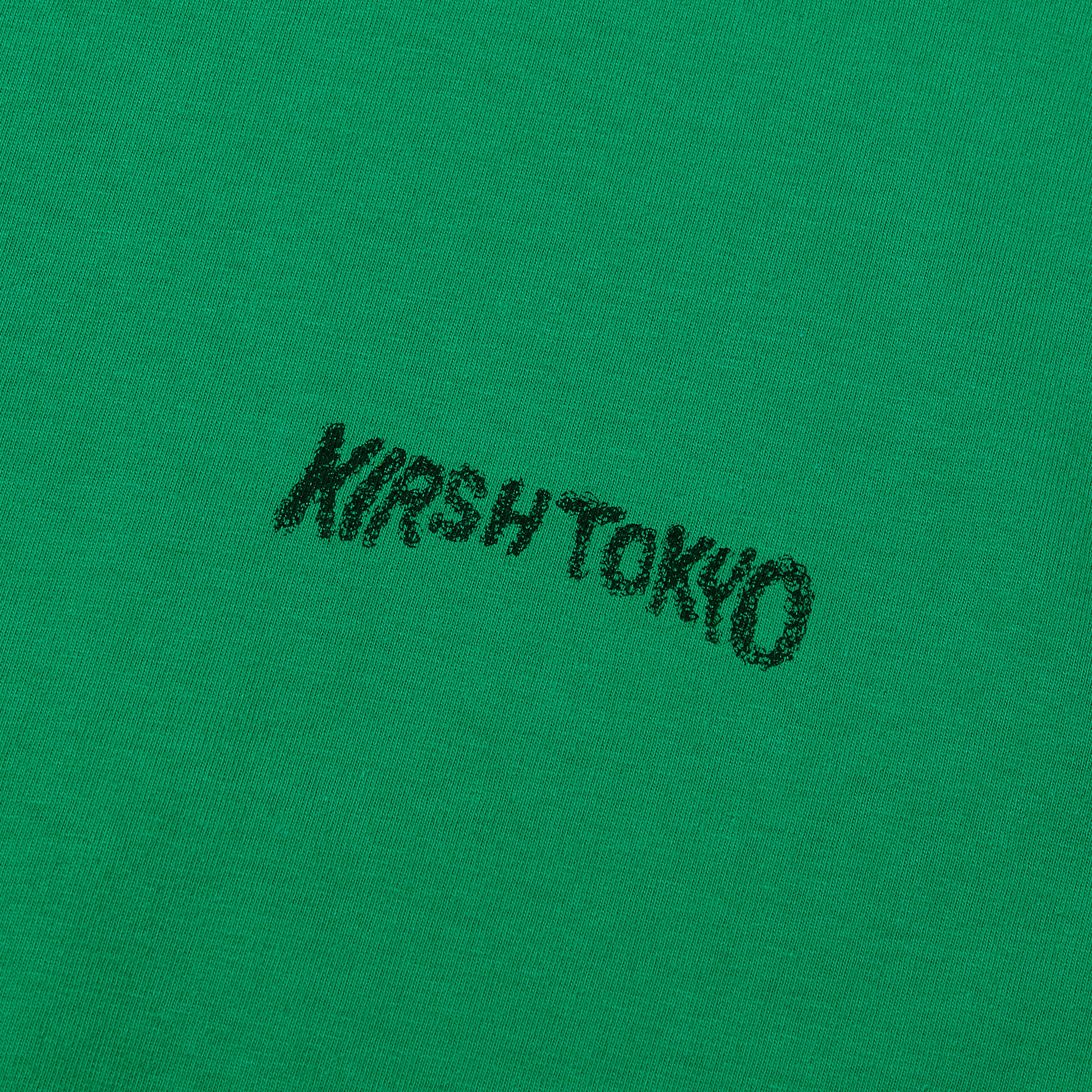 【日本限定】KIRSH X TOKYO ハンドロゴTシャツ【グリーン】