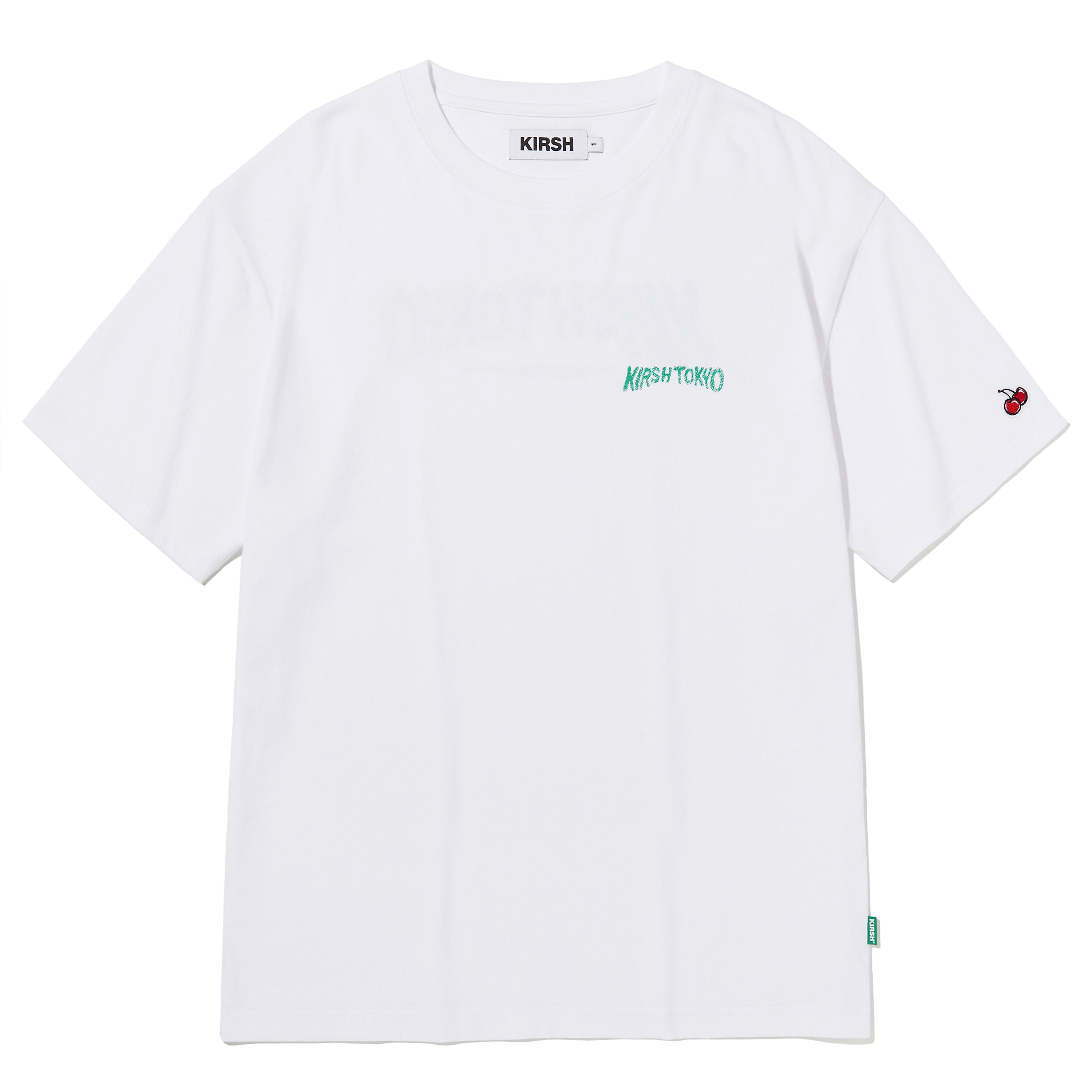 【日本限定】KIRSH X TOKYO ハンドロゴTシャツ【ホワイト】