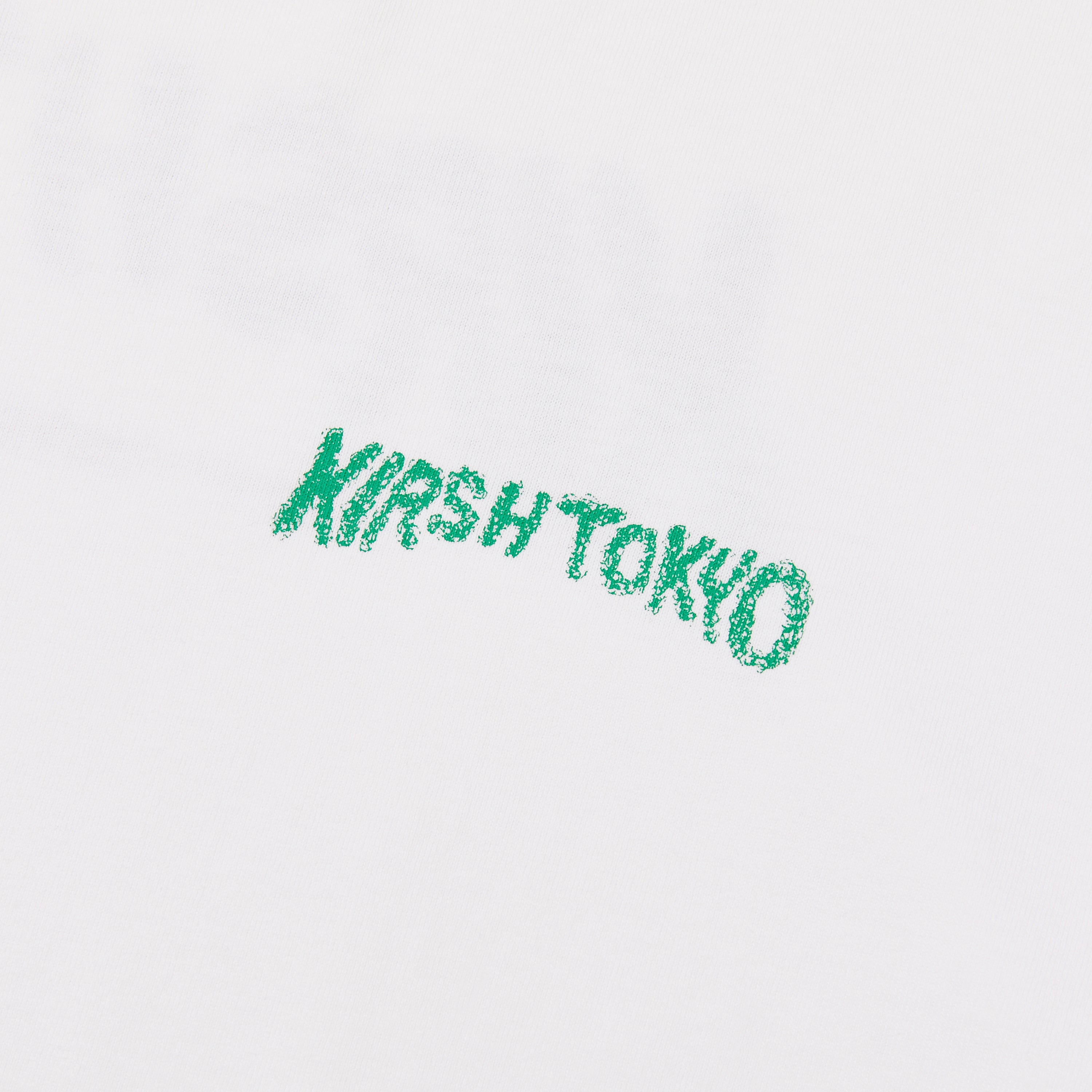 【日本限定】KIRSH X TOKYO ハンドロゴTシャツ【ホワイト】