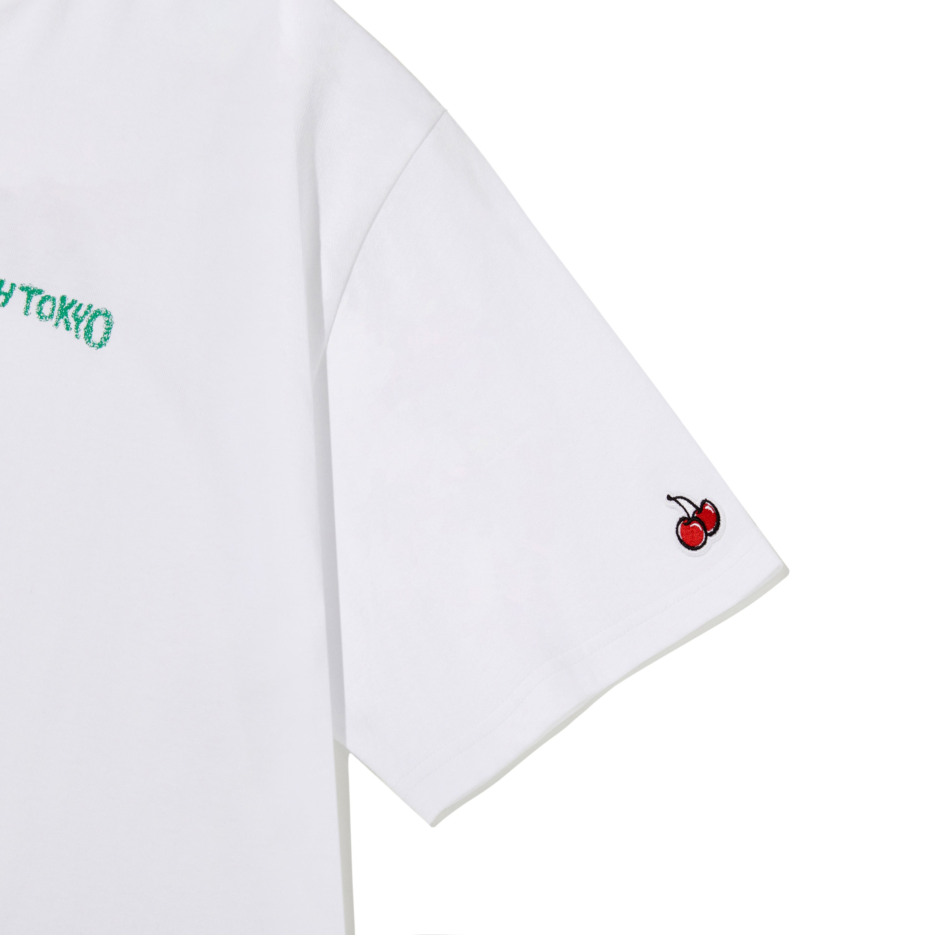【日本限定】KIRSH X TOKYO ハンドロゴTシャツ【ホワイト】