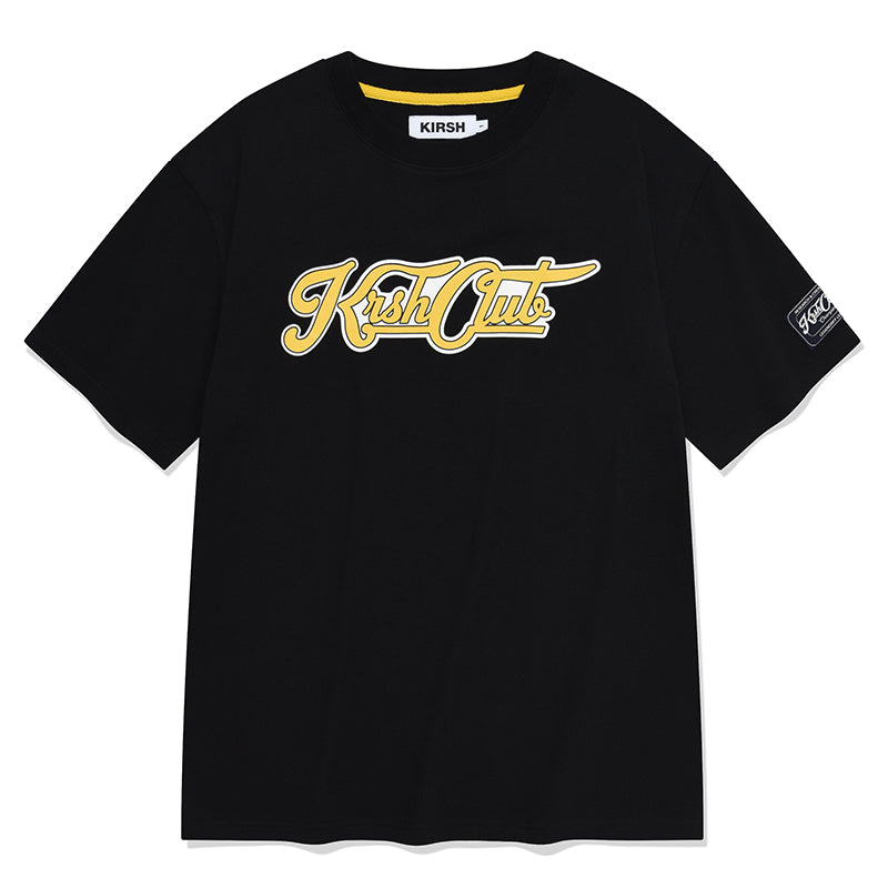 スポーティーグラフィックTシャツ【ブラック】