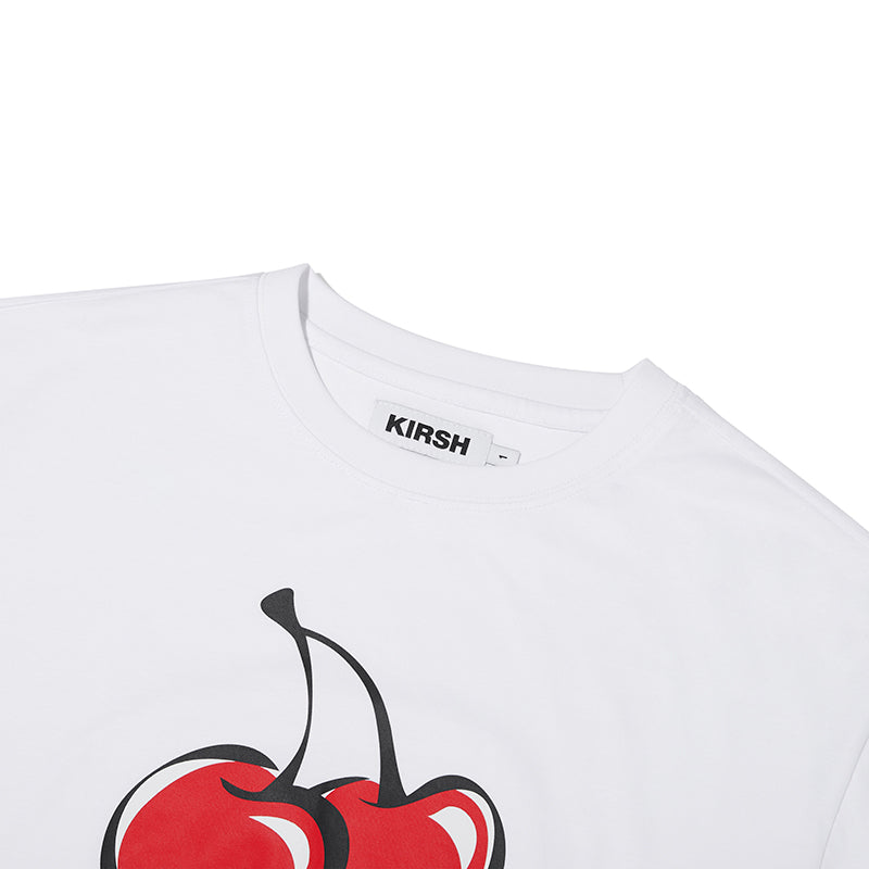 ビックチェリーTシャツ【ホワイト】