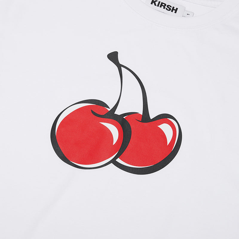 ビックチェリーTシャツ【ホワイト】