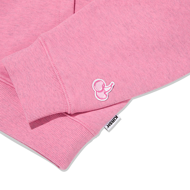 チェリーアーチロゴクロップフーディ【ピンク】