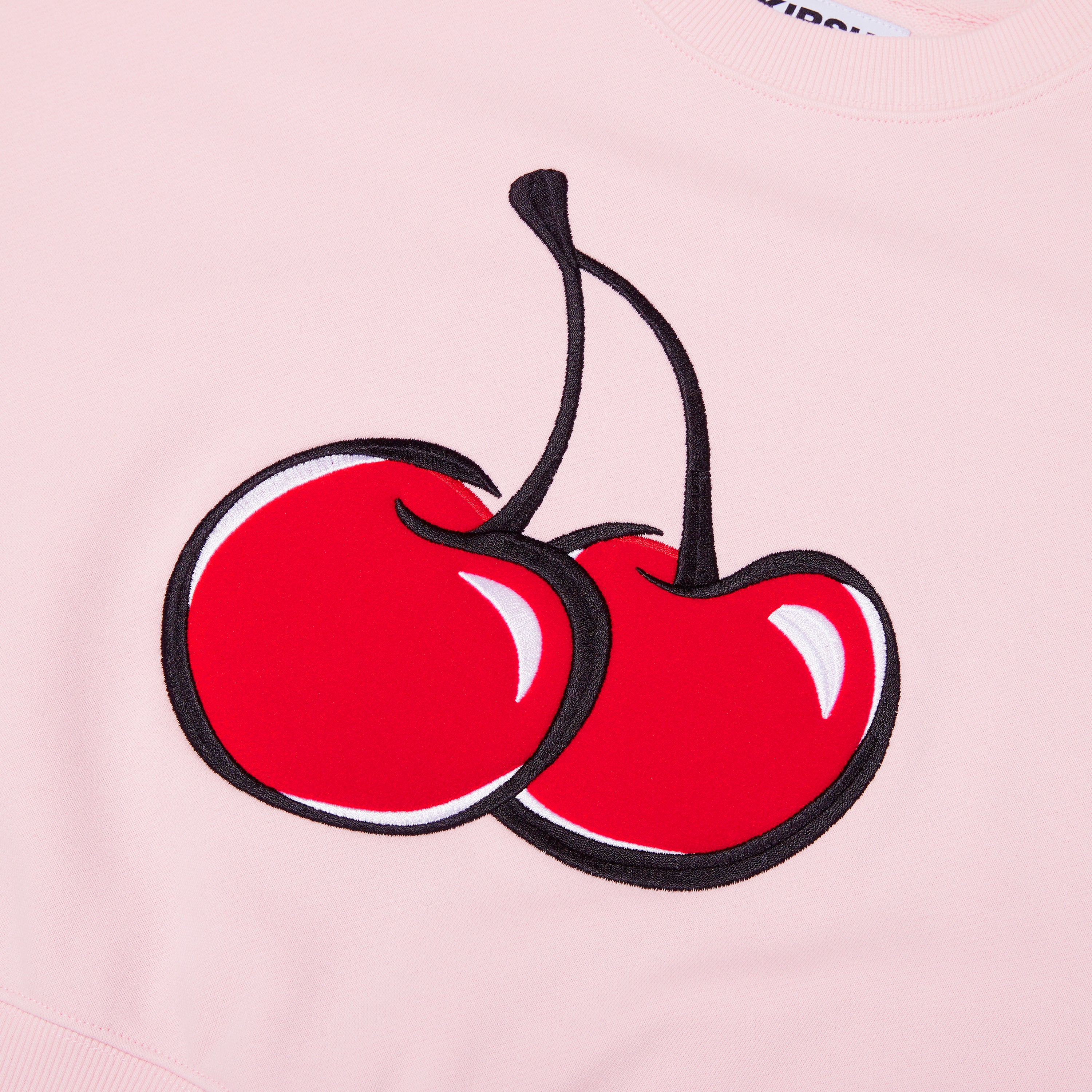 【Big Cherry Tokyo Collection】シグネチャービックチェリークロップスウェット【ピンク】