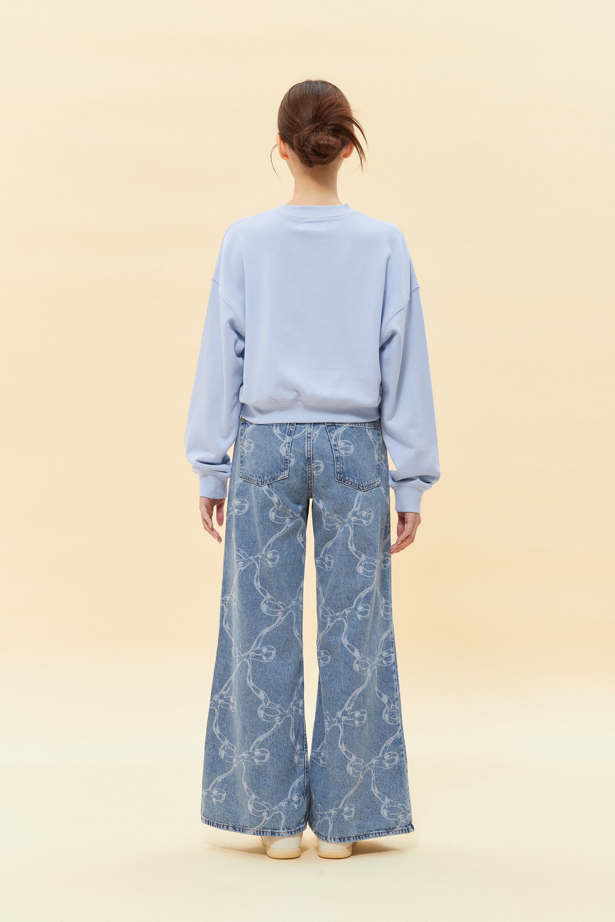 【Big Cherry Tokyo Collection】シグネチャービックチェリークロップスウェット【ピンク】