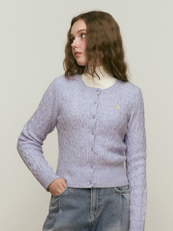 洗える 2WAY ニットカーディガン [品番：VR000009523]｜devirock  