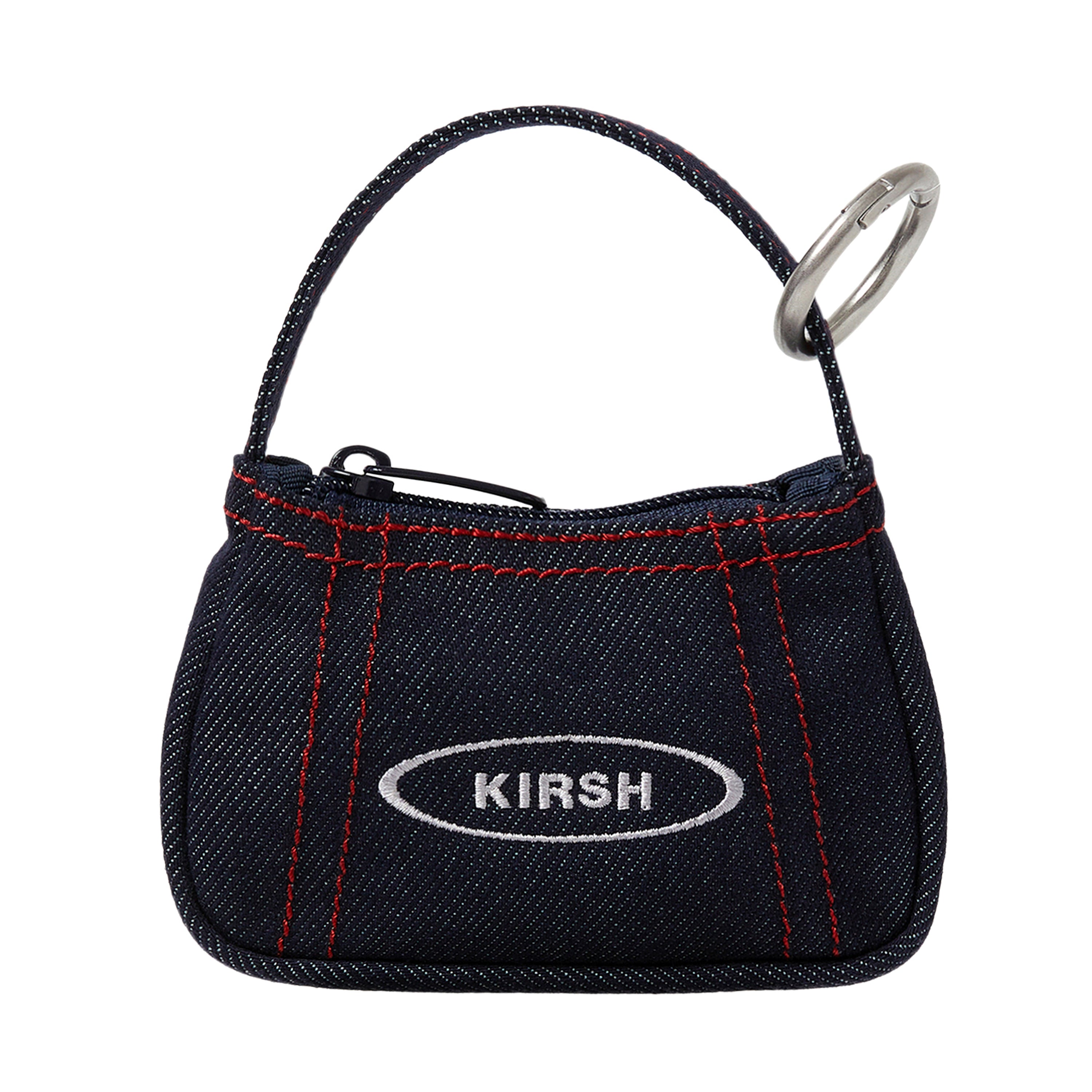 【日本限定】KIRSH X TOKYO ビンテージステッチポイントコインバッグ【ダークブルー】