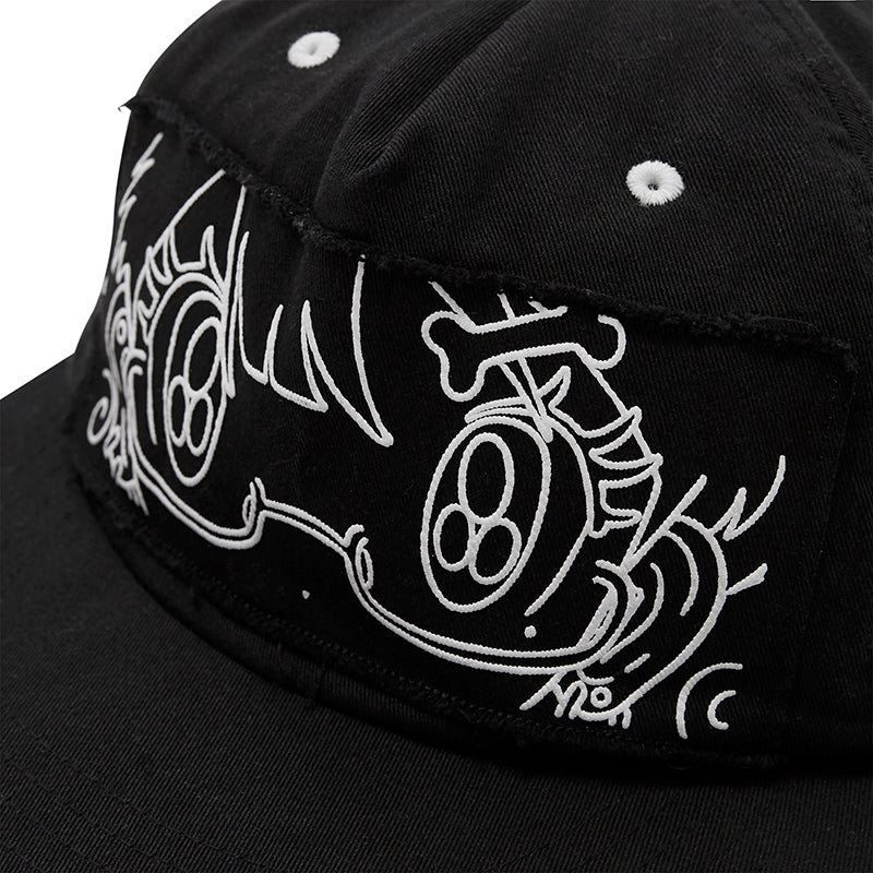 KIRSH X SUNONEBIRD アイグラフィックボールキャップ【ホワイト】