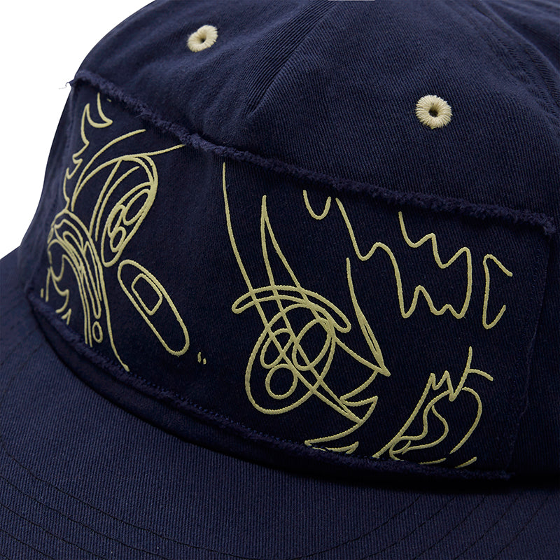 KIRSH X SUNONEBIRD アイグラフィックボールキャップ【ホワイト】