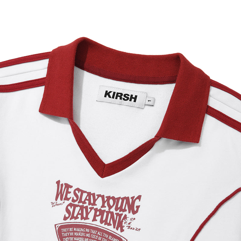 オープンカラースポーティドレス【ブラック】