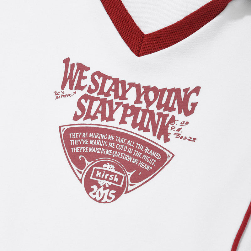 オープンカラースポーティドレス【ブラック】