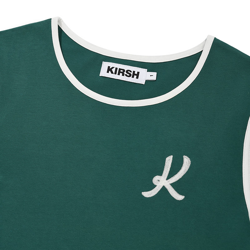 グラフィックリンガーTシャツ【ネイビー】