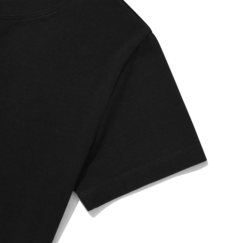 ユニオンジャッククロップTシャツ【ブラック】