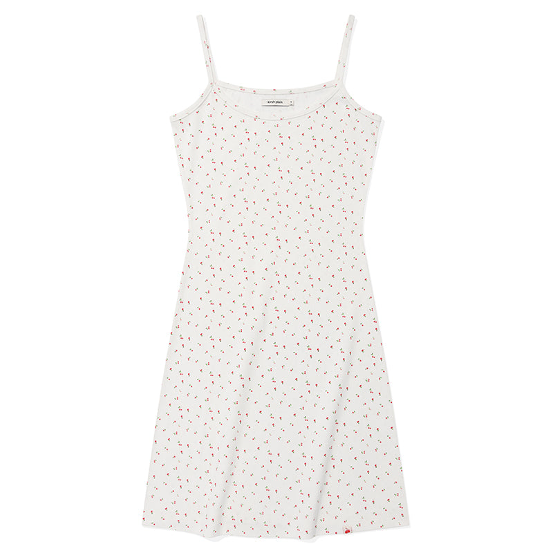 KIRSHプレーンチェリースリムフィットスリーブレスドレス【ダークネイビー】