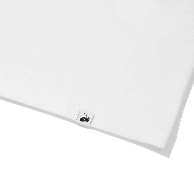 KIRSHプレーンワーディングポイントTシャツ【ダークネイビー】