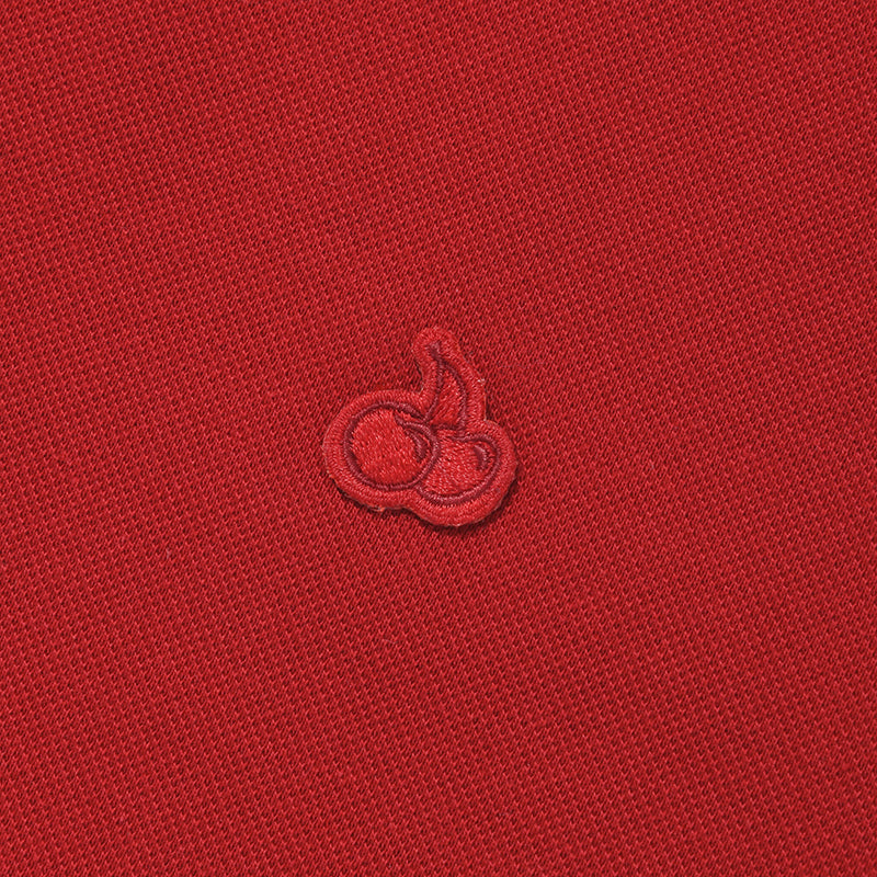 KIRSHプレーンスリムフィットピケTシャツ【ネイビー】