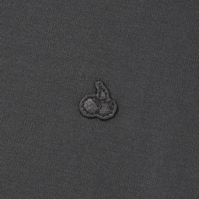 KIRSH プレーンスリムTシャツ【ダークグレー】