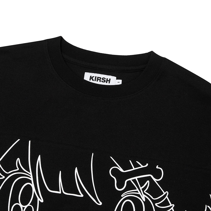 KIRSH X SUNONEBIRD ビックオーバーアイTシャツ【ネイビー】