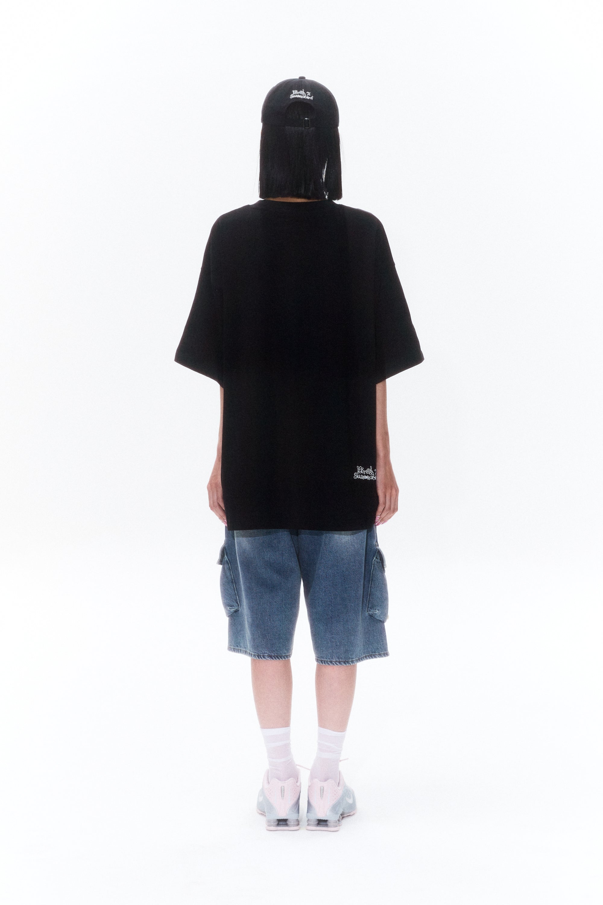 KIRSH X SUNONEBIRD ビックオーバーアイTシャツ【ネイビー】