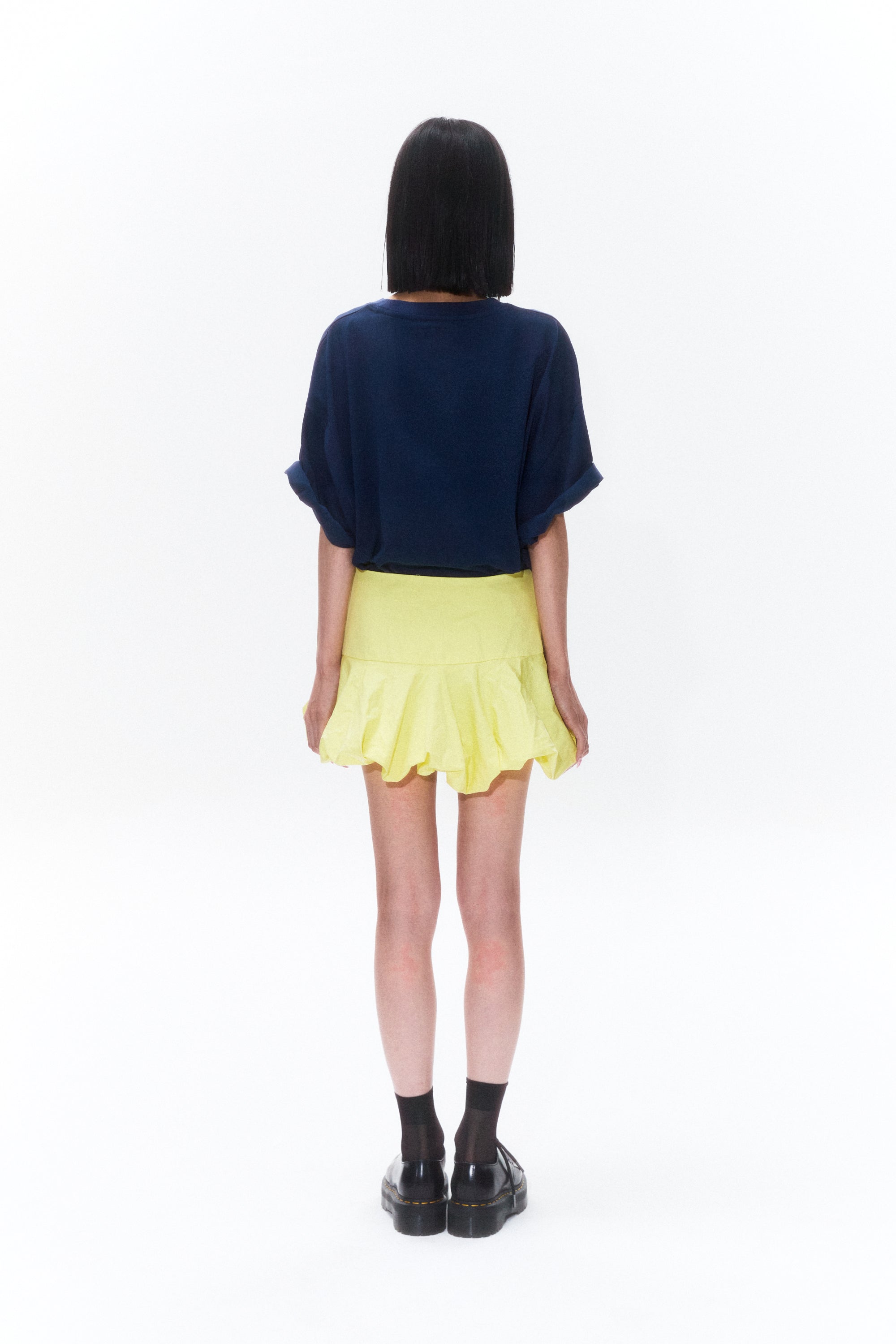 KIRSH X SUNONEBIRD ビックオーバーアイTシャツ【ネイビー】