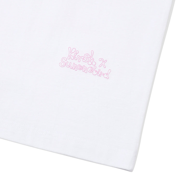 KIRSH X SUNONEBIRD ビックオーバーアイTシャツ【ネイビー】