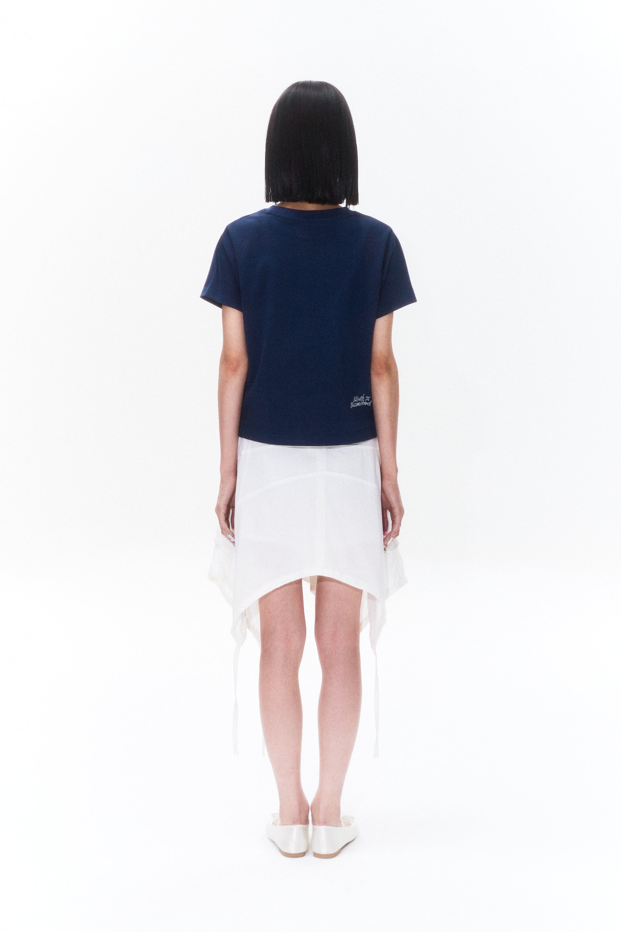 KIRSH X SUNONEBIRD グラフィックスタンダードフィットTシャツ【メランジグレー】