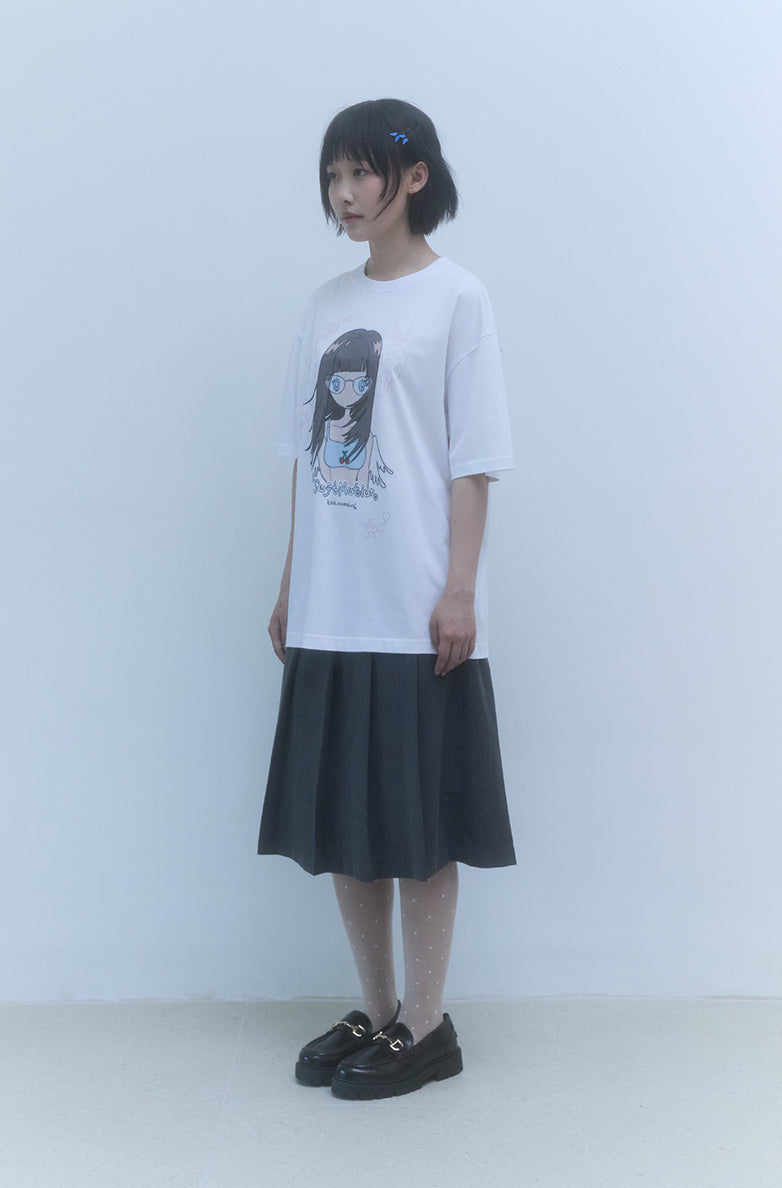 WHITE Model : 168CM / 50KG / 001size Fitting