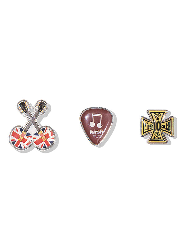 KIRSH 10TH メタルピンバッジセット【マルチ】