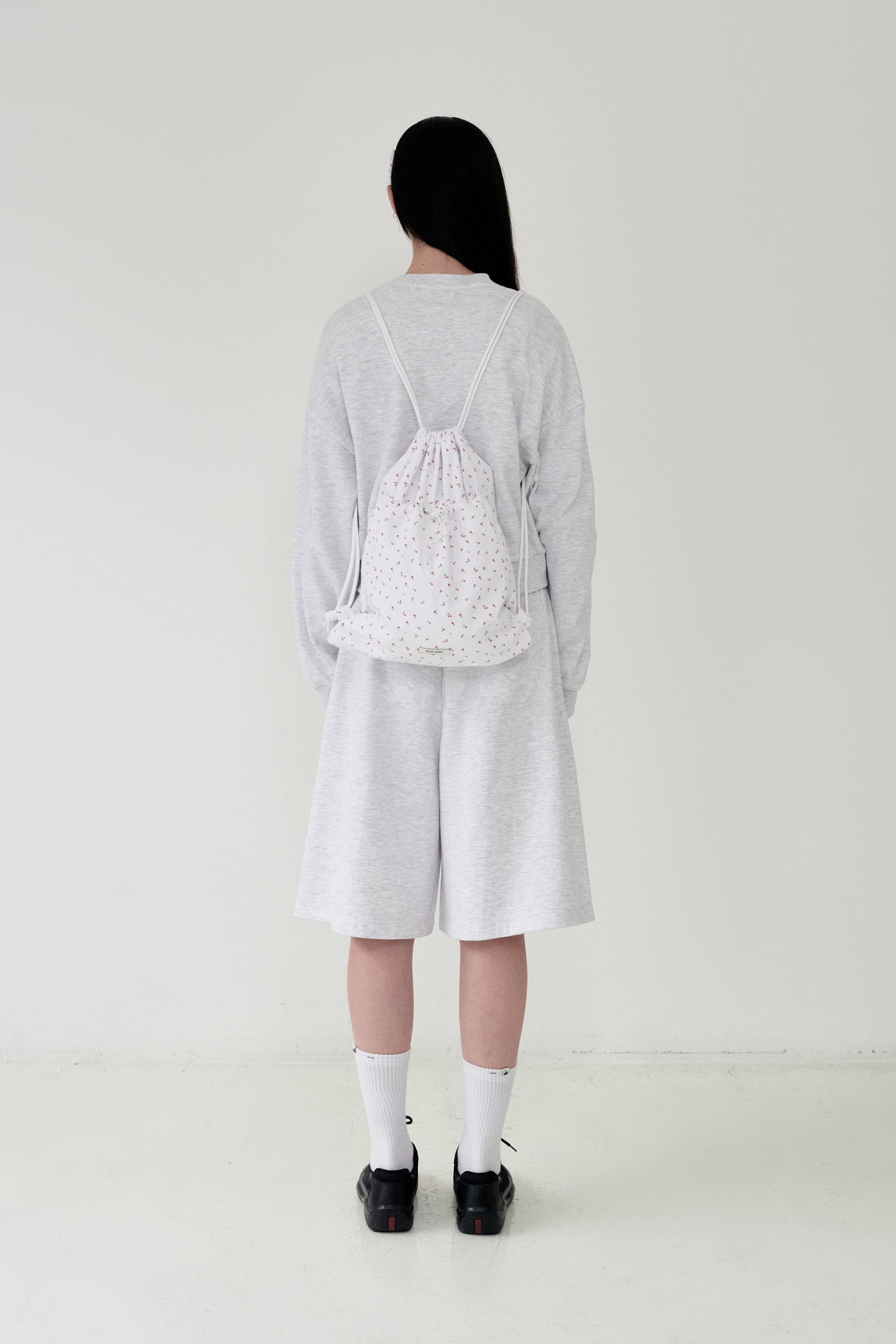 KIRSH プレーンボタンポイントスウェット【ネイビー】