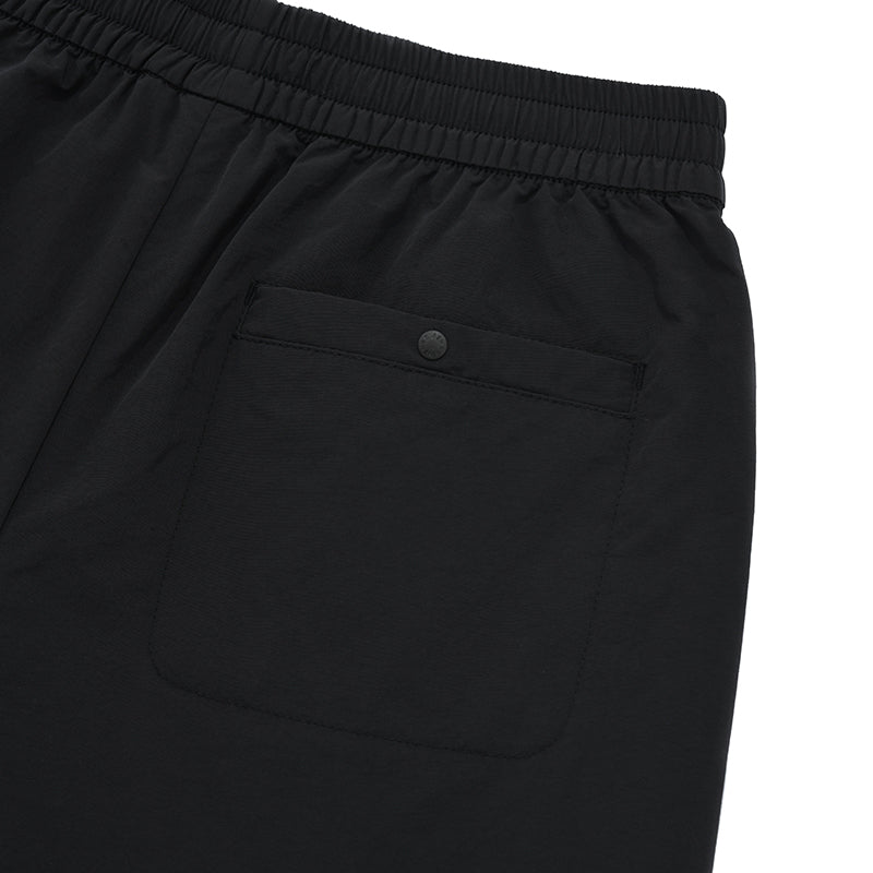 モノチェリーバンディングウーブンハーフパンツ【ブラック】