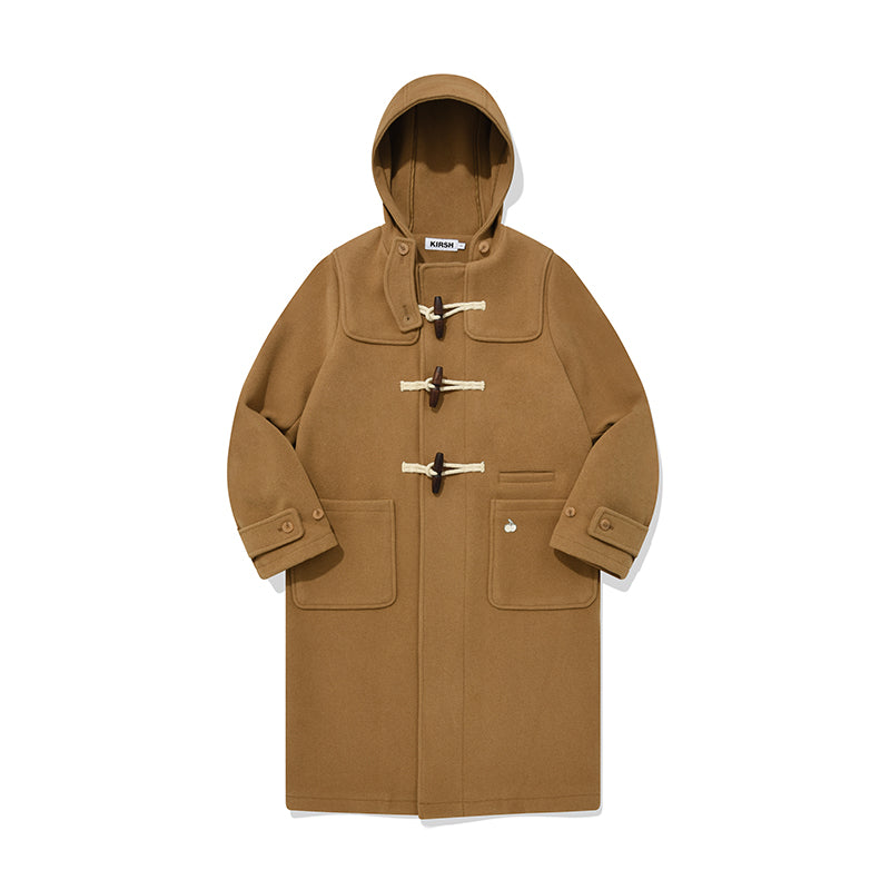 フード付きベージュダッフルコート （マカフィー (MACPHEE) ロング  