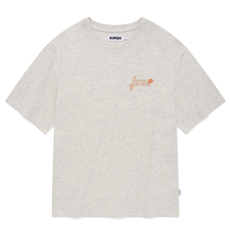 ユニオイスターグラフィックTシャツ【ブラック】