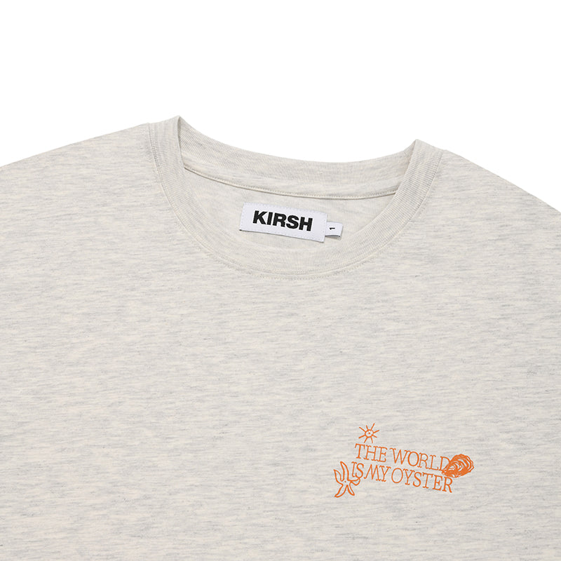 ユニオイスターグラフィックTシャツ【オレンジ】