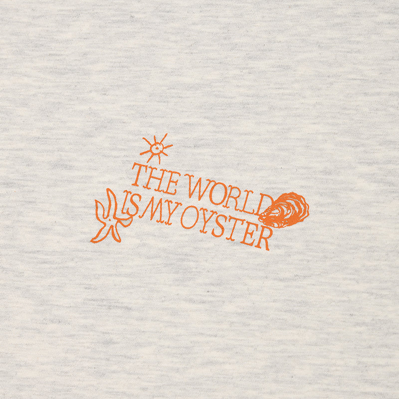 ユニオイスターグラフィックTシャツ【オートミール】