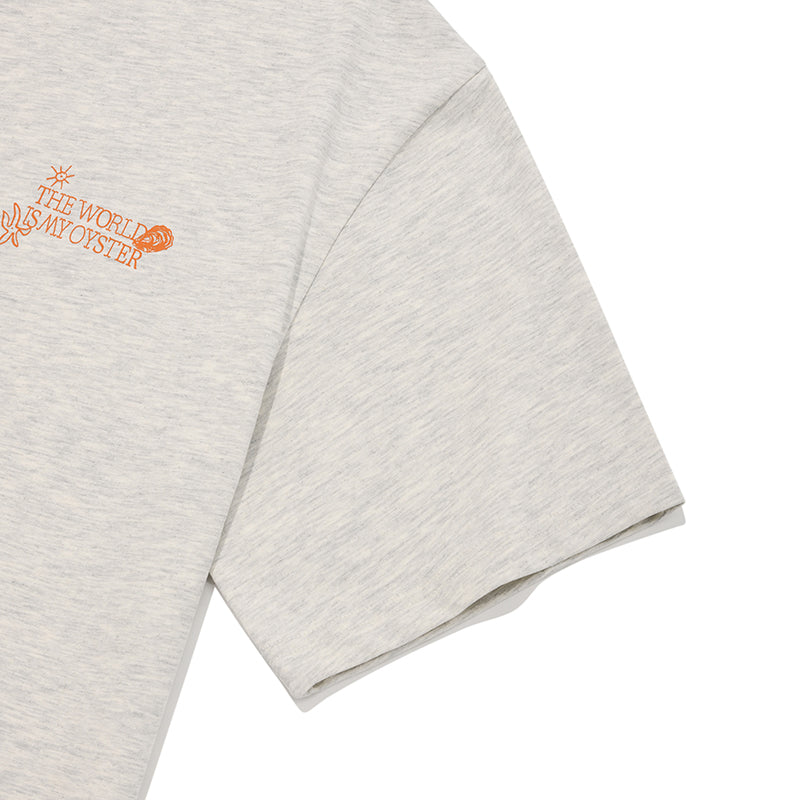 ユニオイスターグラフィックTシャツ【ブラック】