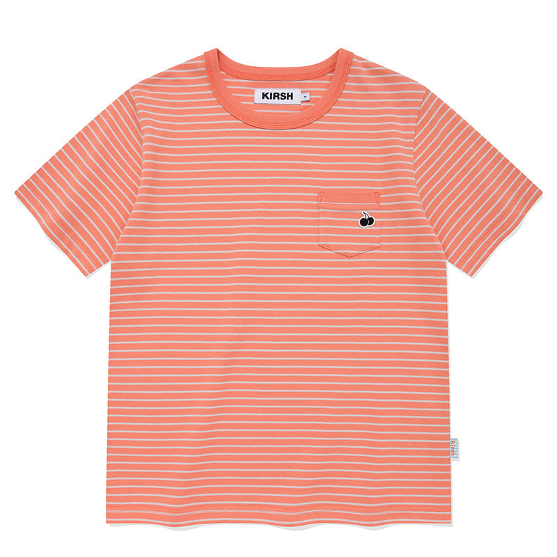 ユニブルーカームストライプTシャツ【スカイ】